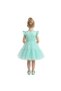- Ruffle Tulle Party Dress with Headband - Multicolor - 6 Months to 5 Years - 3