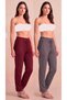 Women's 2-Pack Ottoman Fabric Lycra Seasonal Comfortable and Casual