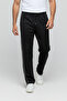 Men's Baggy Sweatpants – Elastic Waist, Pocket Detail, Wide Legs - 8