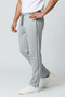Men's Baggy Sweatpants – Elastic Waist, Pocket Detail, Wide Legs - 5