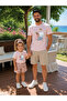 Father Daughter Combination Sold as a Single Item 100% Cotton Oversize T-Shirt Father's Day Gift