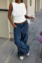 Draped Waist-Fitted Gathered Sandy Blouse - 3