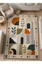Sdt Traditional Patterned Modern Woven Base Decorative Carpet Sdtamor2057 - 2