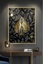 Luxury Ace of Spades Islamic Wall Art | Framed Canvas Print | Arabic Calligraphy Decor for Living Room, Bedroom, Office & Gift