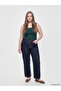 Petrol Plus Size U-Neck Women's Undershirt - 2