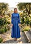 Girl's Elegant Stone Embellished Long Sleeve Princess Evening Dress - 2