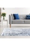 Abstract Grey Rectangular Carpet Ultra Soft Area Carpets For Bed Room Living Room And Dining Room Anti-Slip Floor Carpets Easy To Clean Made In Turkey - 2