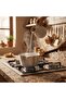 Aluminium Milk Pan with Wooden Handle - Aluminium Saucepan - Pouring Spout with Hanging Loop 3Ltr - 4