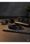 Black Metal Clip Multi-Layered Men's Leather Bracelet