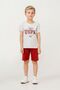U.S. Polo Assn. Boy's Red Bermuda Suit
