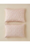 Dulcie Easy-Iron 2-Piece Pillowcase 50X70 cm Pink