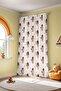 Sleepy Princesses Patterned Children's Baby Room Background Curtain (Single Wing Pricing) - 4