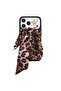 Universal Chain Scarf Adhesive and Clip Phone Bag Suitcase Accessory Leopard - 2