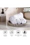 Ultra Luxe 780 Gsm Turkish Cotton 4pk Fingertip Towel 30x30 Cm - White - 4