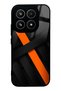 Xiaomi 17 Glossy Phone Case with Carbon Knitted Design