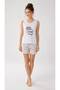 Women's Summer Comfortable Cut-Off Shorts Pajama Set