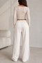 Harajuku Streetwear Side Strip Women's Casual Loose Fit Modal Fabric Quality Sweatpants - 4