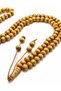 Bamboo Tree 99-Piece Coarse Grain Prayer Beads – Natural Looking Long Prayer Beads - Gift