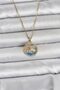 316L Steel Chain Gold Color Zircon Stone Sea Theme Women's Necklace - Tj-Bko11032