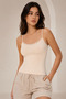 Women's Viscose 5-Piece Undershirt with Rope Straps & Lace Detail - 3