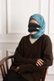 وشاح ناعم منقوش بنمط الليلك - EMX-00164 - 5