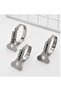 Stainless Steel German Type Hydraulic Hose Clamps Butterfly Handle Set of 3
