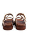 Bln 1130 Double Buckle Detailed Orthopedic Sole Slippers - 4