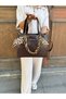 Women's New Season Stylish Design Hand and Shoulder Bag with Shawl Detail - 4
