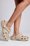 Women's Light Sole Eva Closed Toe Sandals Slippers with Gold Buckle Detail Comfortable Daily Casual Modern - 3