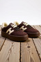 Women's Platform Sole Retro Sneaker Suede Lace-Up Comfortable Sports Shoes Casual Comfortable Modern Stylish