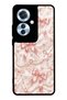 Oppo Reno 11F Glossy Phone Case with Blush Pearl Bow Design