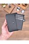 Genuine Leather Card Holder Zippered Small Women's Wallet 2152