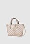 Oregon Jacquard Hand and Shoulder Crossbody Bag Cream - 2