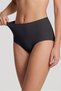 Women's Black Color High Waist Seamless Gathering Slip Corset - 2