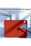 Smart Trifold Tablet Case Compatible with iPad 11" (2025) - Slim PU Leather Protective Stand Cover with Built-in Apple Pencil Holder, Storage Adapter Slot & Auto Sleep/Wake Feature - 5