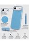 iPhone 17 Air Compatible - Silvery Camera Surround with Thick and Stylish Silicone Colored Sides Case - 2