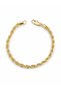 Cm Burgu Model Gold Color Brass Women's Bracelet
