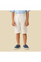 Camp Collar Short Sleeve Shirt and Shorts Set with Embroidery - 3