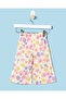 Infant Girls White Printed Trousers - 4