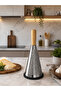 Premium Wooden Handle Conical Grater - Cheese and Vegetable Grater with 3 Different Stainless Steel Blades -27 X 12 cm - 5