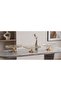 3-Piece Glass Serving Set with Gold Feet, Dowry Set, Guest Catering Set