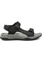 Astoria 6Fx Black Anatomical Water-Resistant Sports Sandals - 3