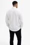 Oversize Seasonal Linen Textured Regular Fit Long Sleeve Comfortable Men's White Shirt - 6