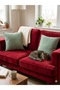 Pötikare Hidden Zipper Pillow Cover 2-Pack/Does Not Lose Color 100% Cotton Woven - 2