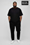 Big Size Men's Basic T-Shirt - Cotton Plain T-Shirt 3Xl-6Xl Spr26Bts510