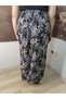 Elastic Waist, Vibrant Colored Patterned Viscose Printed Fabric Maxi Skirt, Prayer Skirt, Size 38, 100 kg - 8