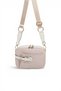 Burgundy - Bone Crow's Feet Plaid Women's Crossbody Bag Sp1256