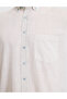 Çağla 100% Cotton Regular Fit Summer Shirt 50325364-Vr016 - 6