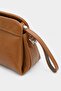 Women's Leather Look Portfolio Bag with Adjustable Strap Daily Shoulder Bag - 4