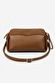 Women's Leather Look Portfolio Bag with Adjustable Strap Daily Shoulder Bag - 5